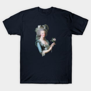 Marie Antoinette with a Rose T-Shirt